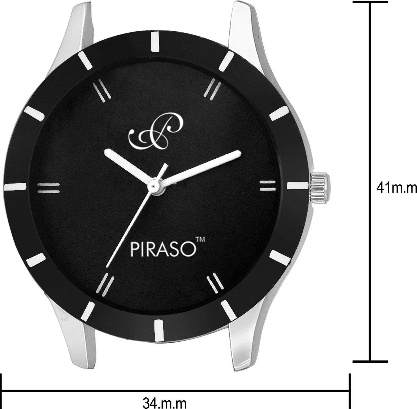 Piraso Analog Genuine Leather Strap Watch For Women